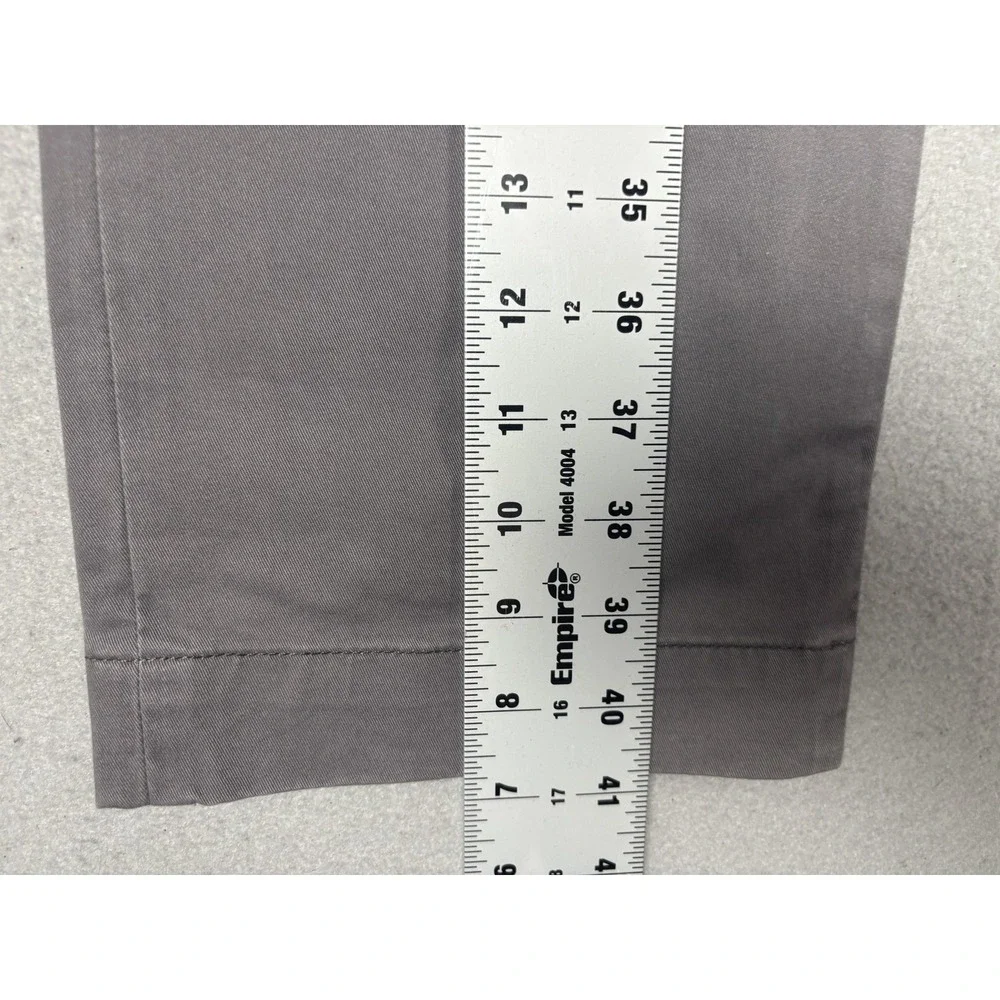 Polo Ralph Lauren Pants Mens 32x31 Gray Stretch Straight Fit Polo Chino Casual